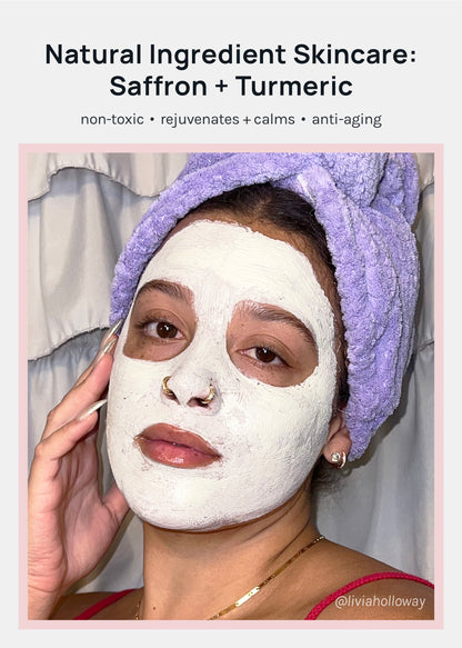 AOA Skin Saffron + Turmeric Face Mask