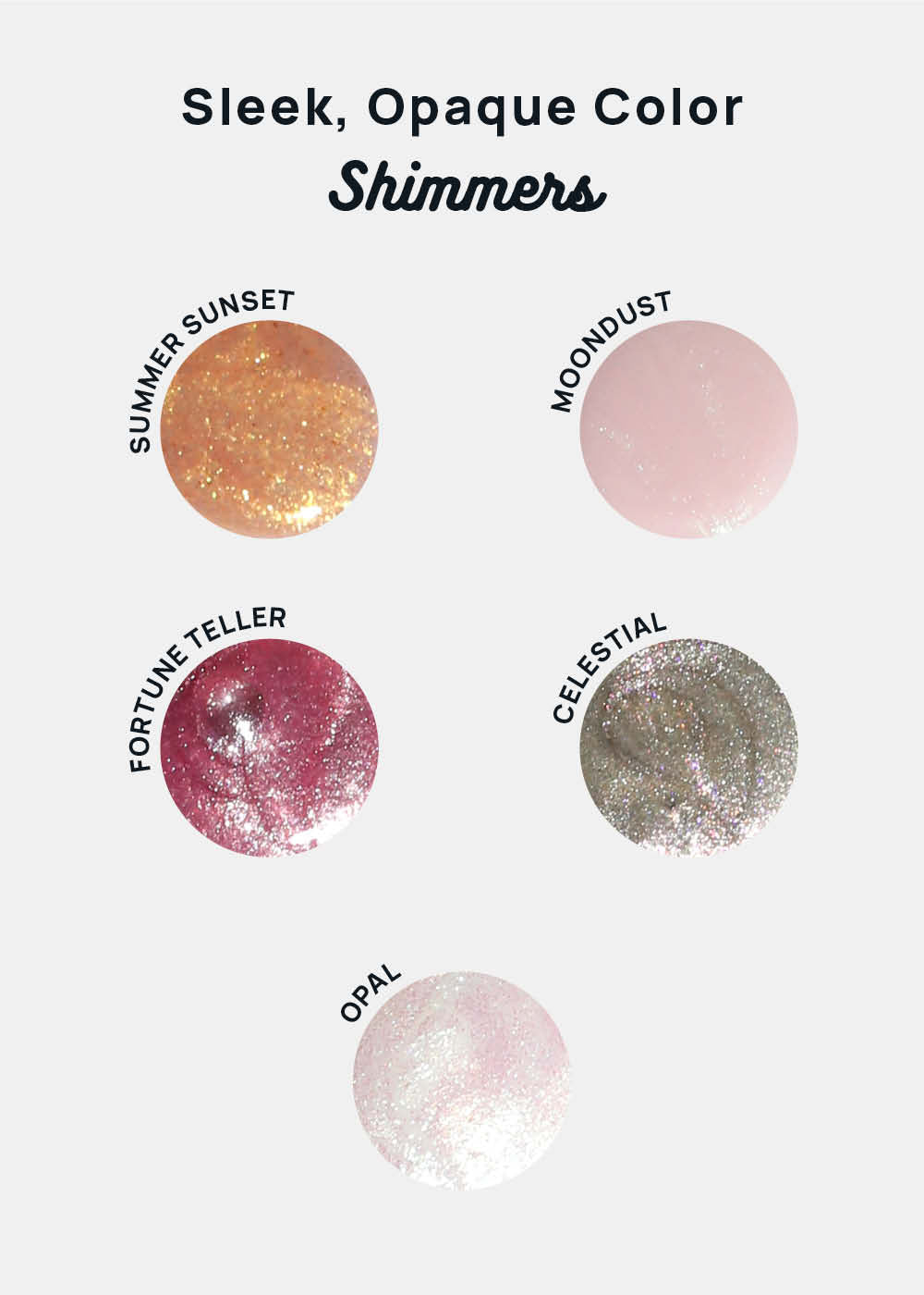 AOA Nail Lacquer – Shimmers