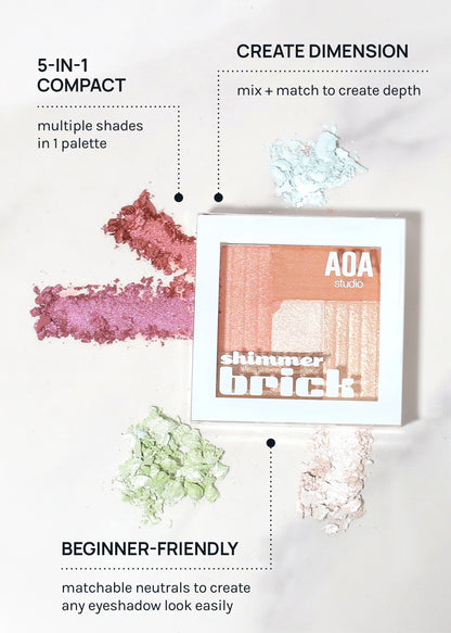 AOA Shimmer Brick Eyeshadow