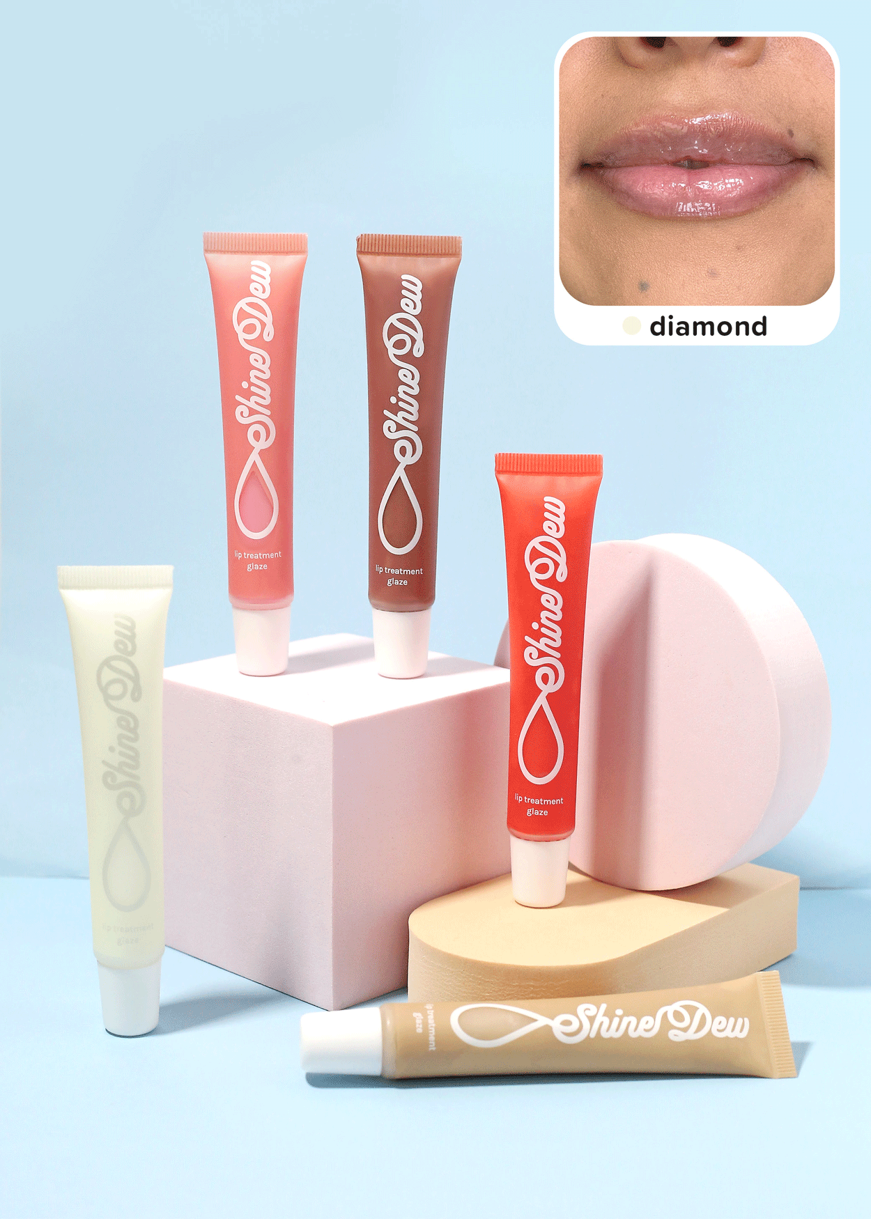AOA Shine Dew Lip Treatment Glaze