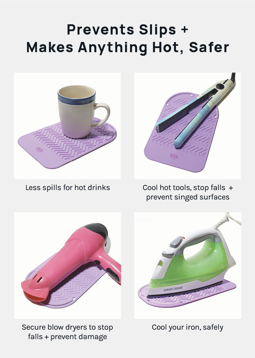 AOA Heat Resistant Hair Tool Mat