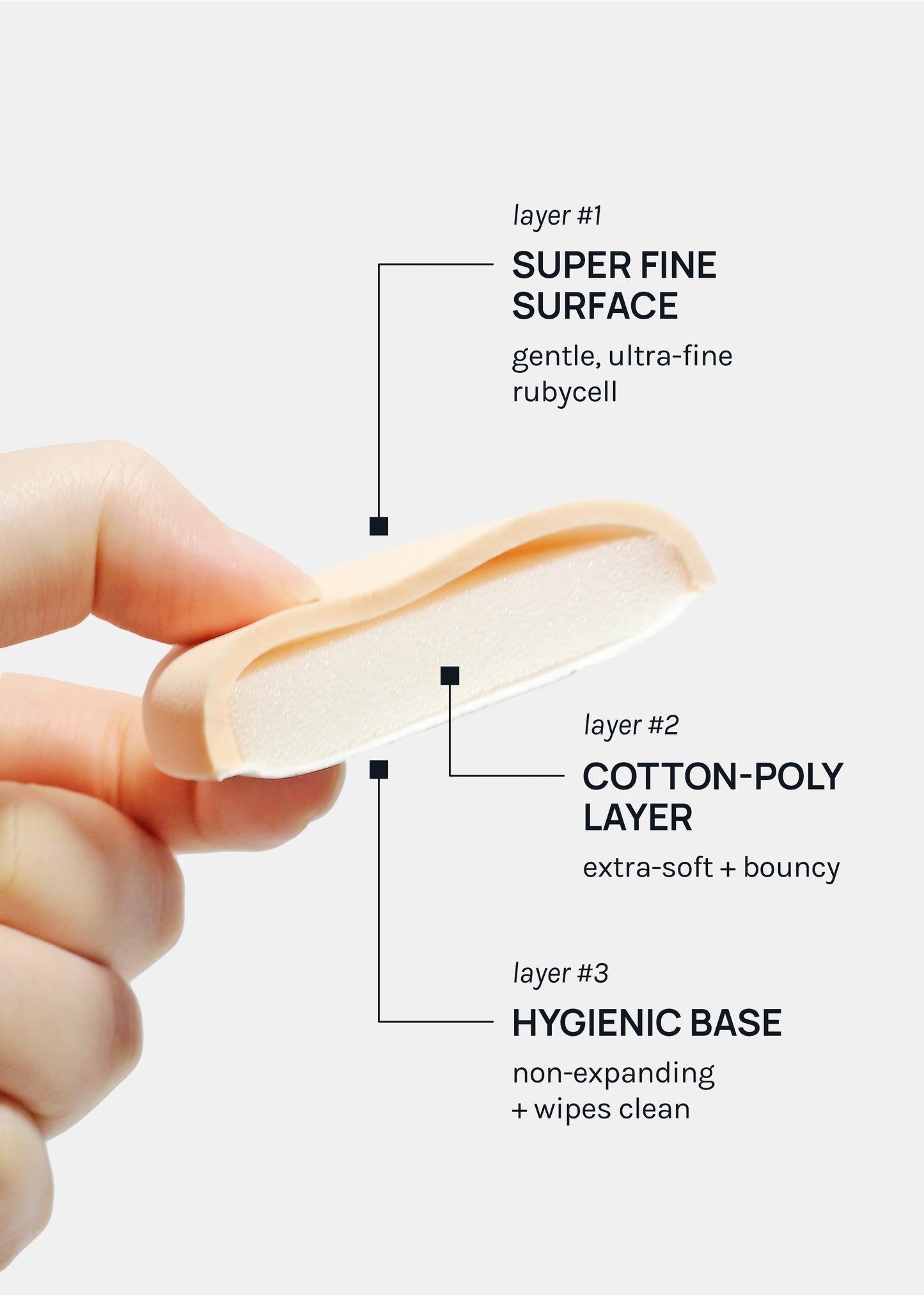 a2o Lab Silky Cloud Sponge – Lime