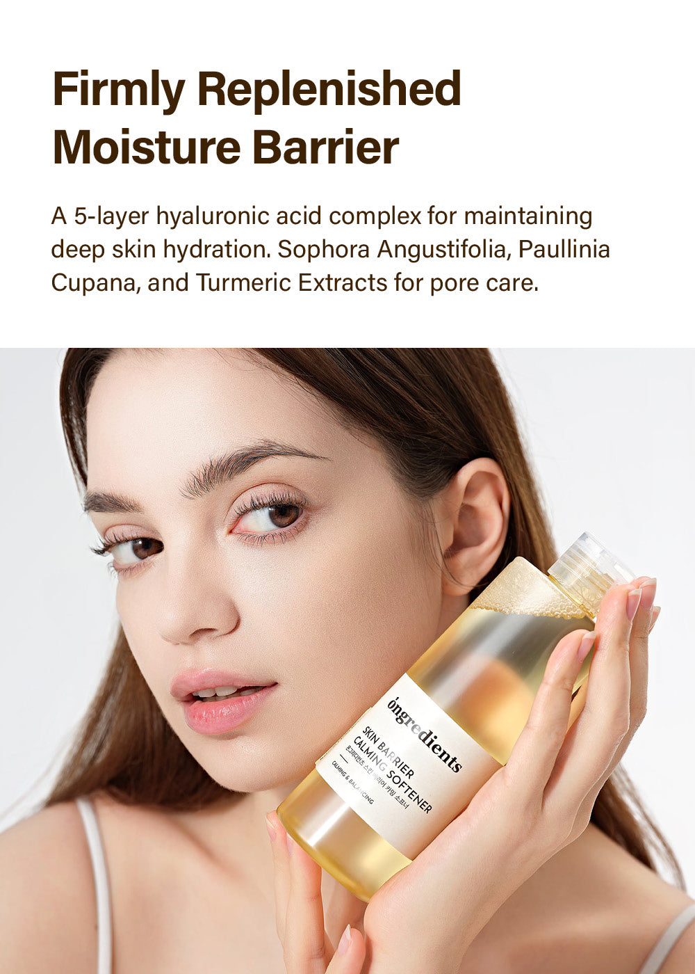 ongredients Skin Barrier Calming Softener 250ml
