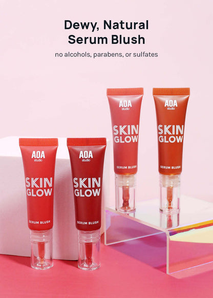 AOA SkinGlow Serum Blush