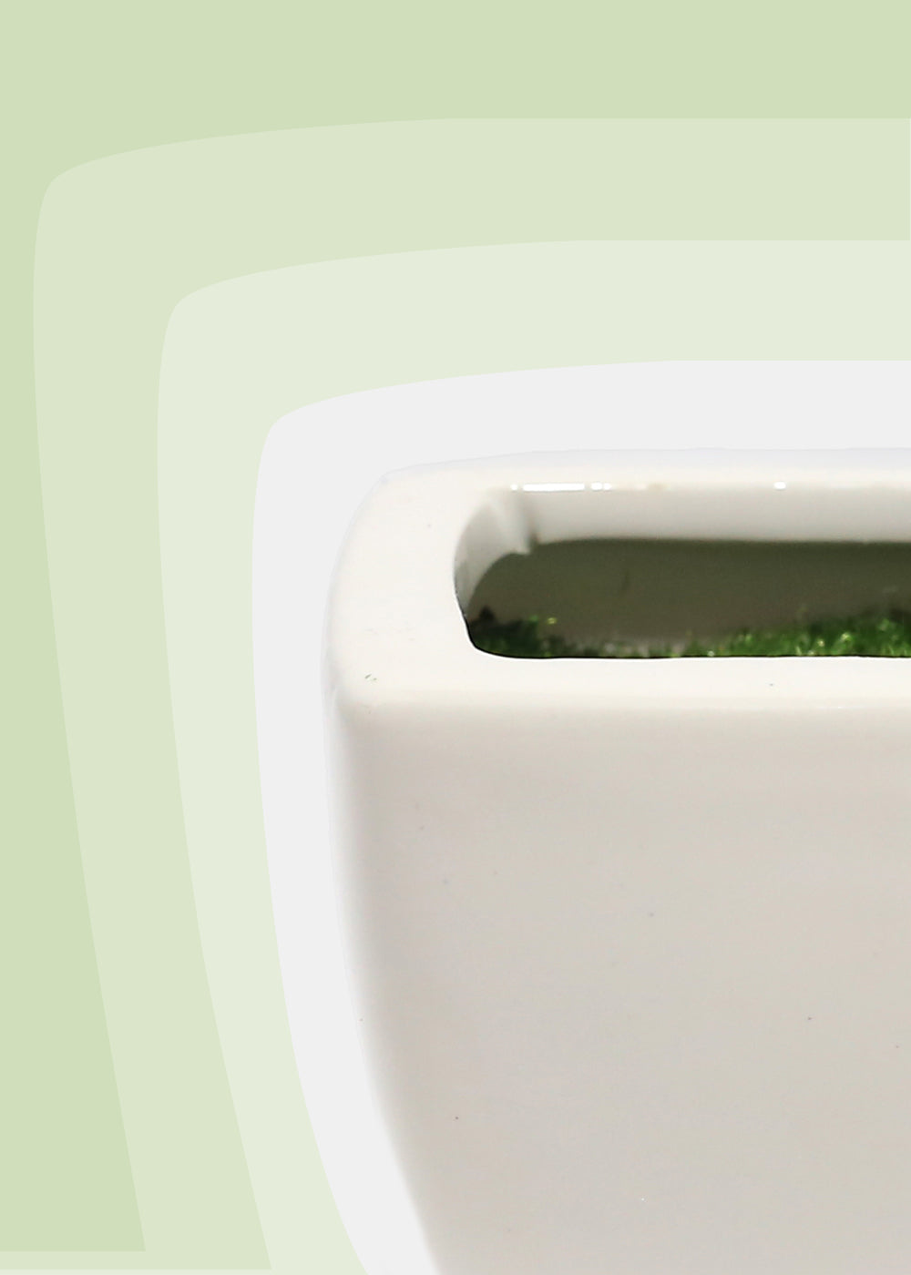 Official Key Items Ceramic Square Pots