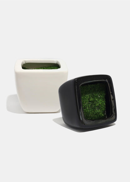 Official Key Items Ceramic Square Pots