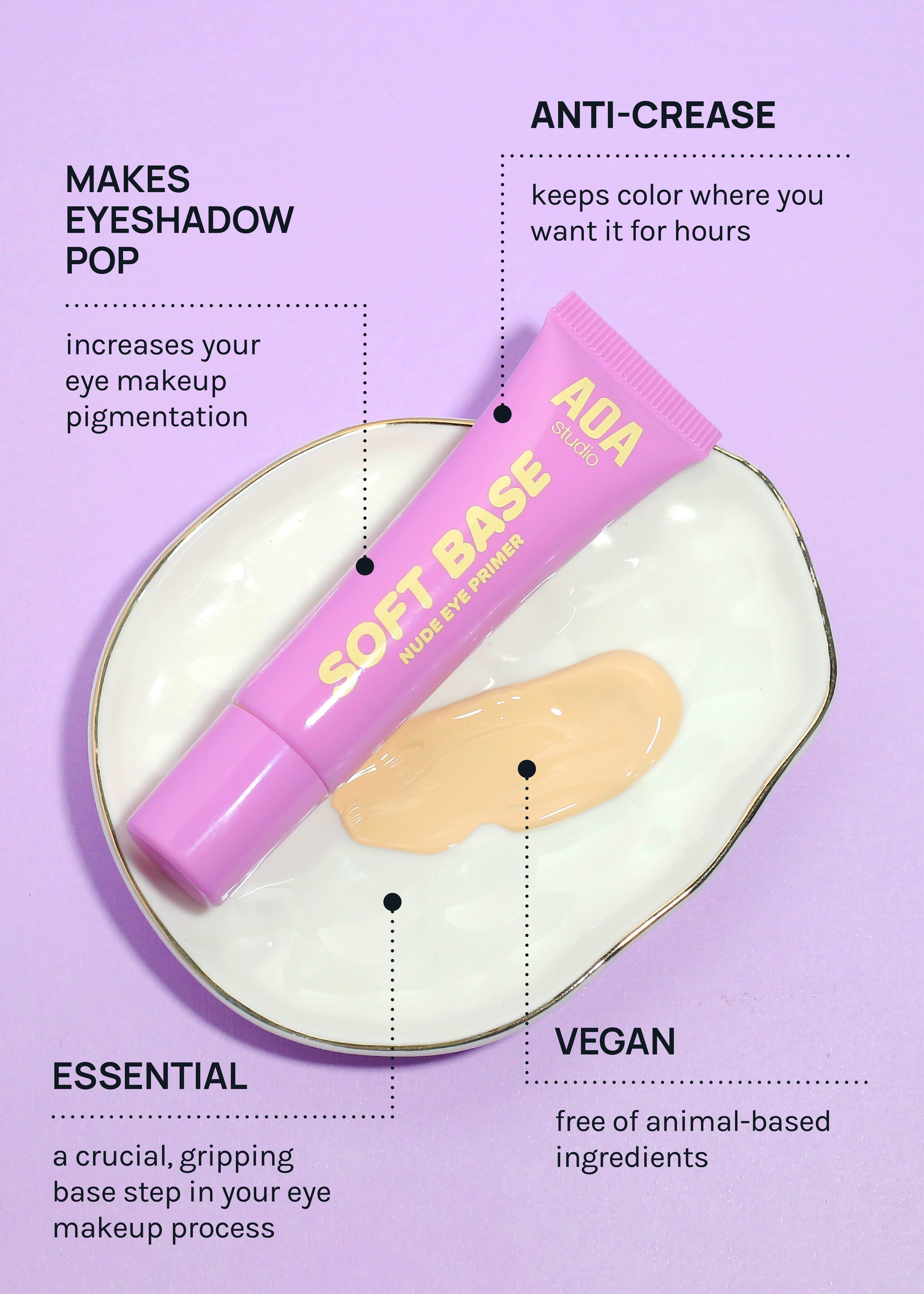 A+ Soft Base: Nude Eye Primer