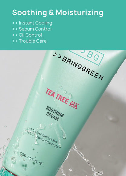 BRINGGREEN Tea Tree Soothing Cream 100ml