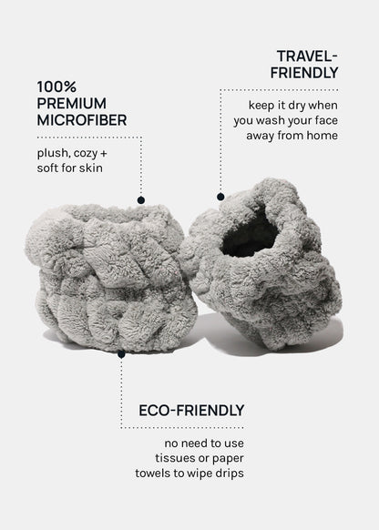 A+ Microfiber No-Drip Wristbands