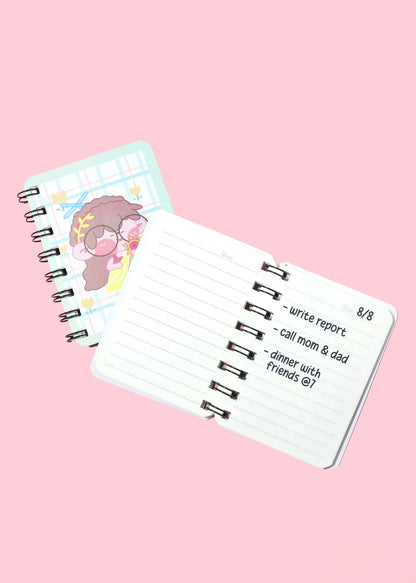 Official Key Items Lined Spiral Pocket Notebook – Girls