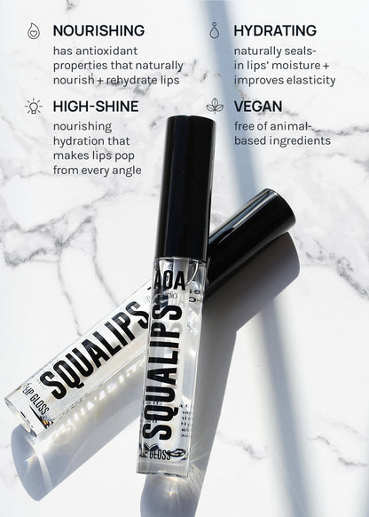 AOA Squalips Clear Lipgloss