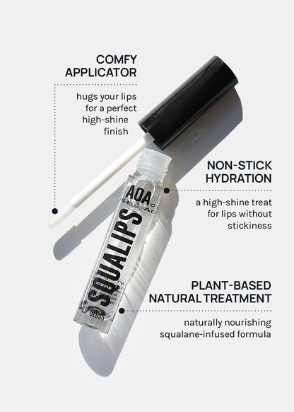 AOA Squalips Clear Lipgloss