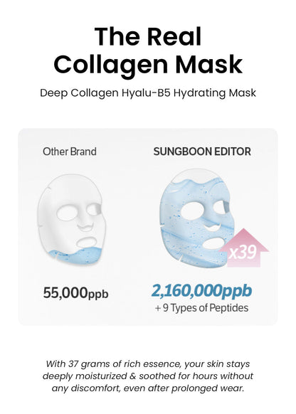 Sungboon Editor Deep Collagen Hyalu-B5 Hydrating Mask