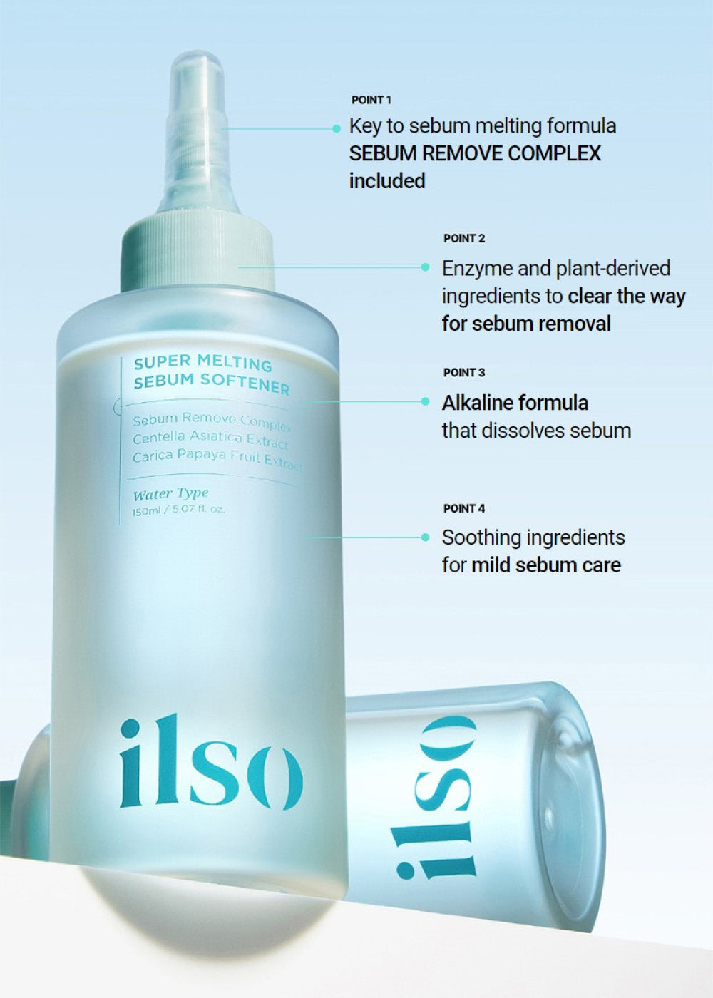 ilso Super Melting Sebum Softener 150ml