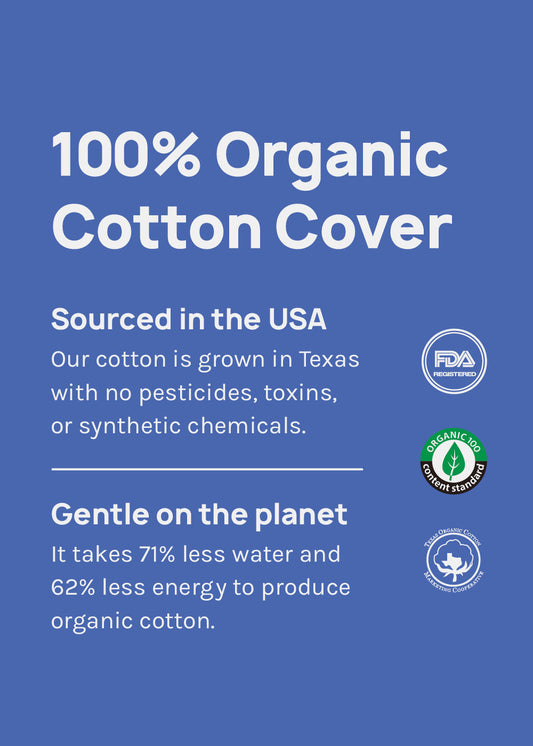 Organic Cotton Pads- Large