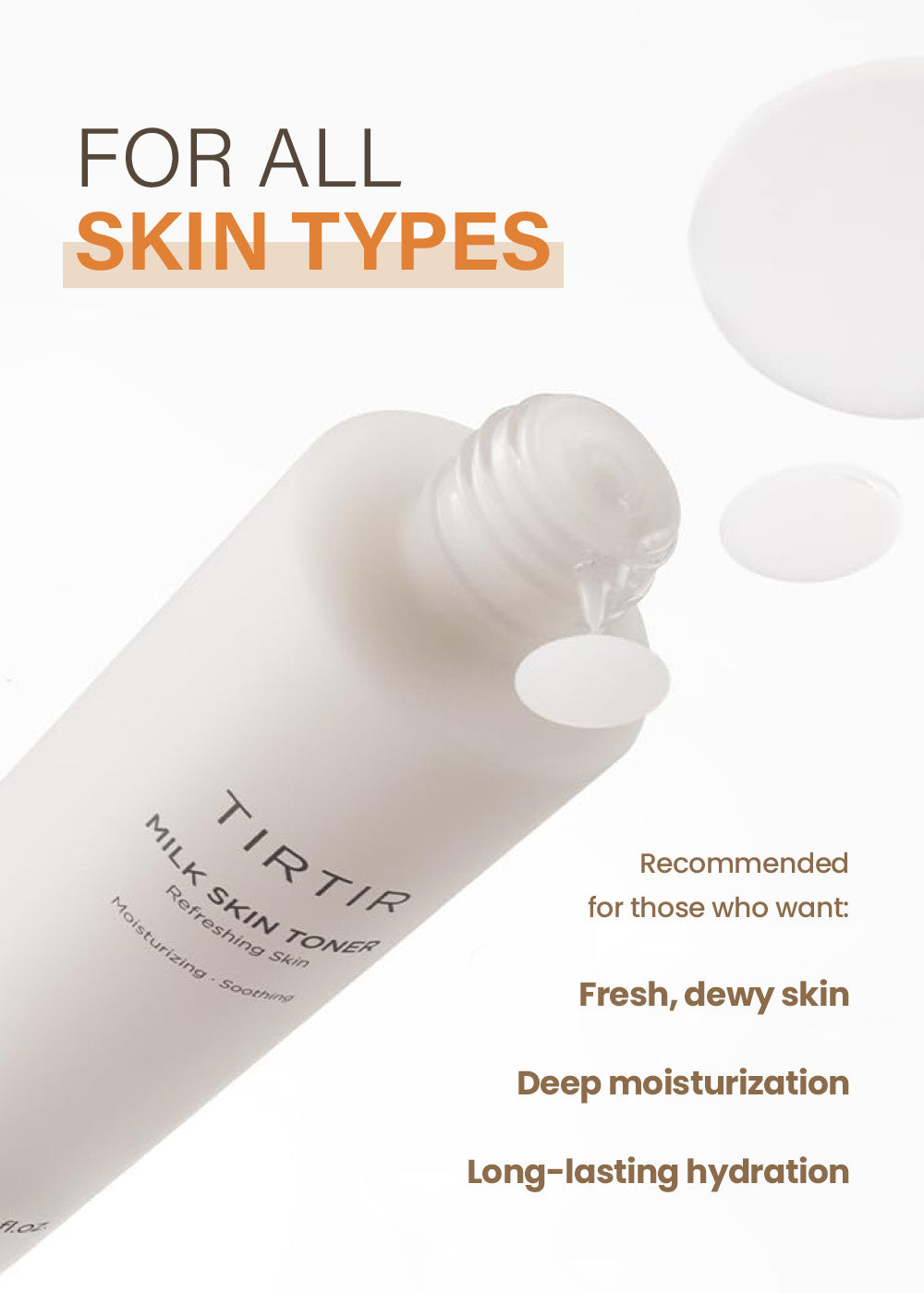 TIRTIR Milk Skin Toner 150ml