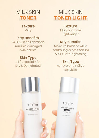 TIRTIR Milk Skin Toner Light 150ml