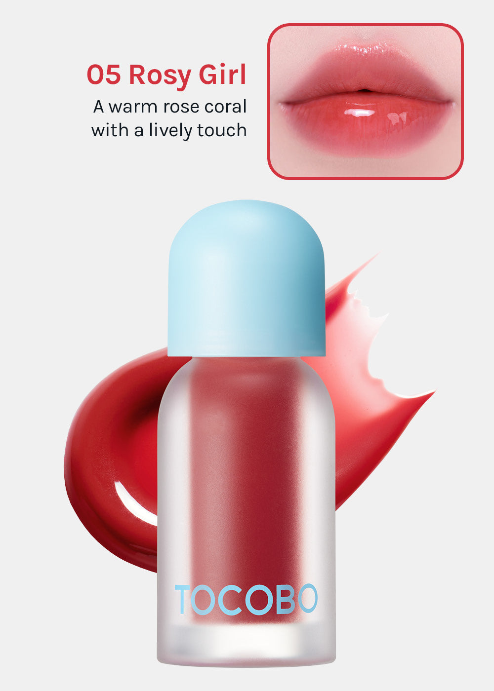 TOCOBO Juicy Berry Plumping Lip Oil