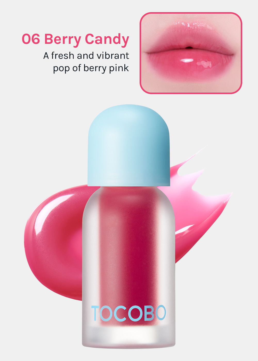 TOCOBO Juicy Berry Plumping Lip Oil
