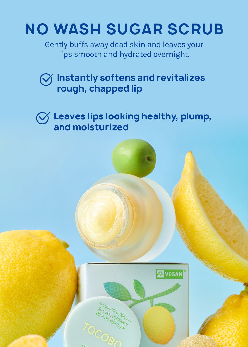 TOCOBO Lemon Sugar Lip Mask 20ml
