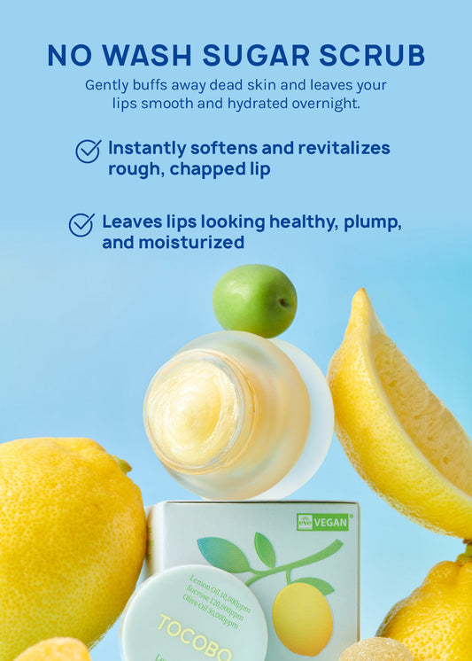 TOCOBO Lemon Sugar Lip Mask 20ml
