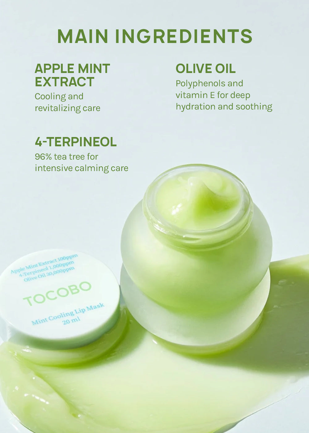 TOCOBO Mint Cooling Lip Mask 20ml