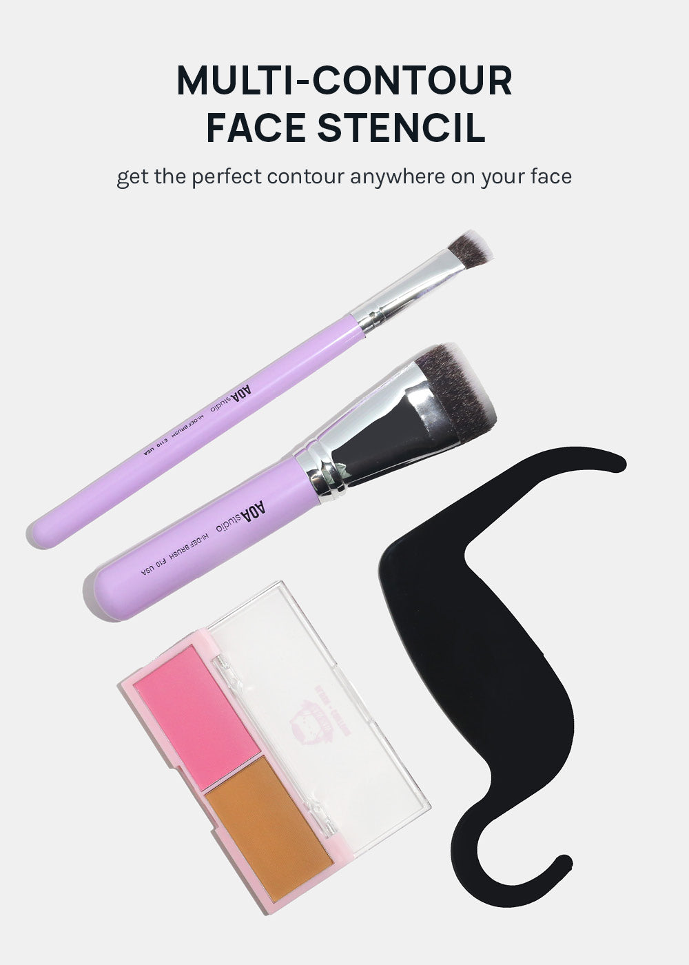 AOA Total Contour Face Stencil
