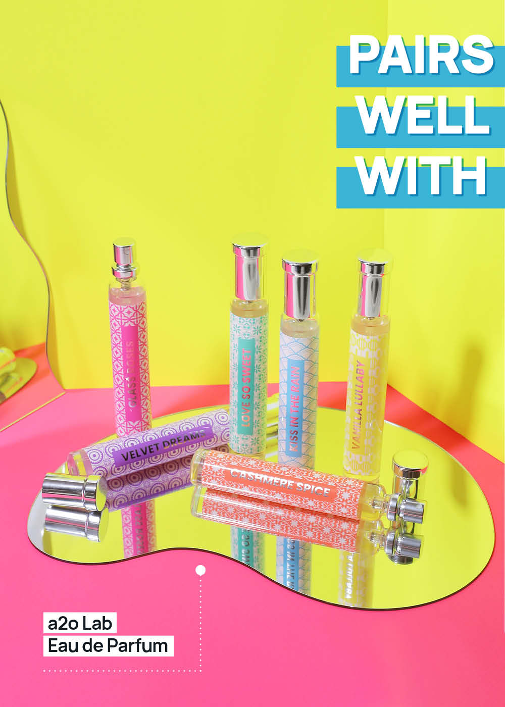Miss A Twist + Spray Refillable Perfume Atomizer