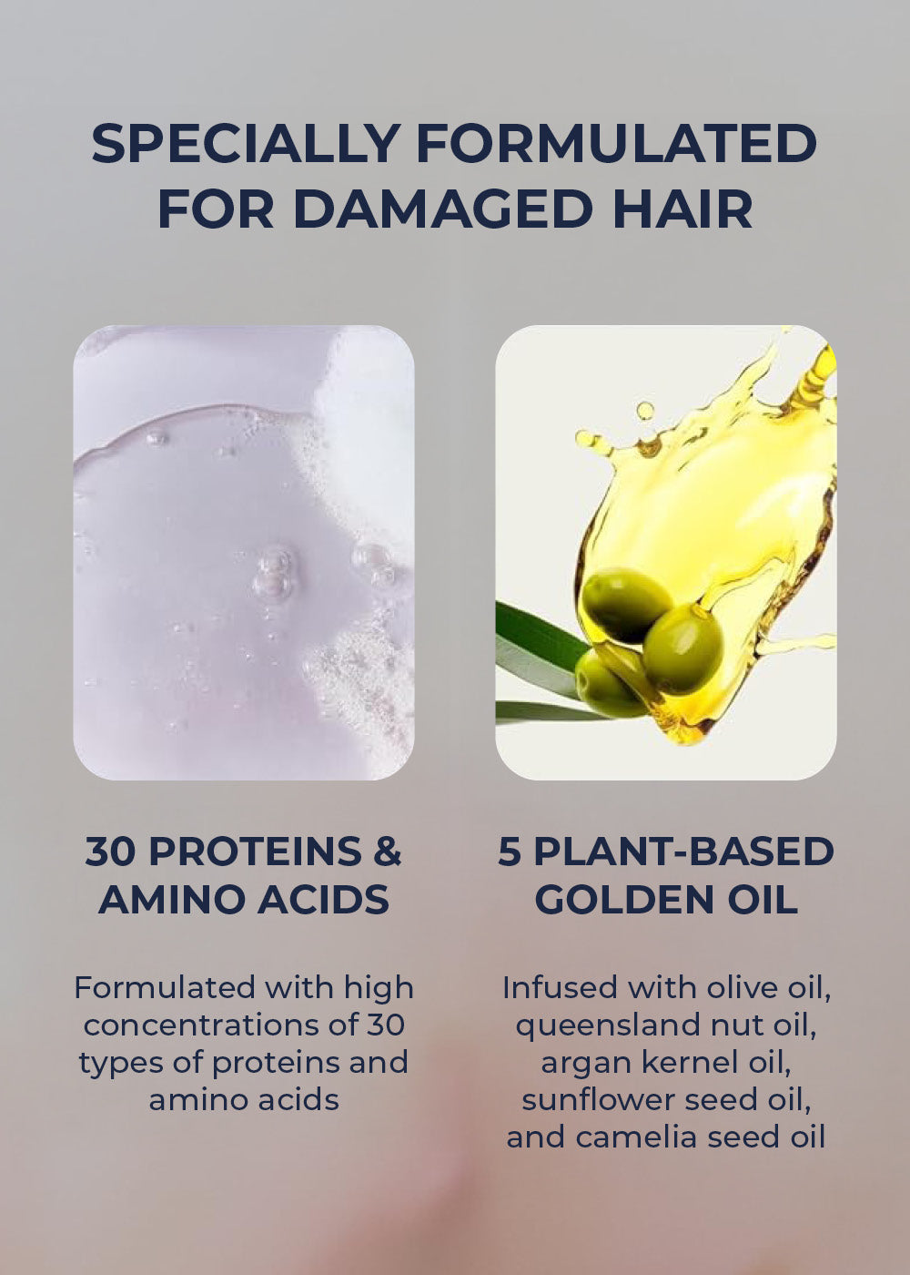 UNOVE Deep Damage Repair Shampoo 500g