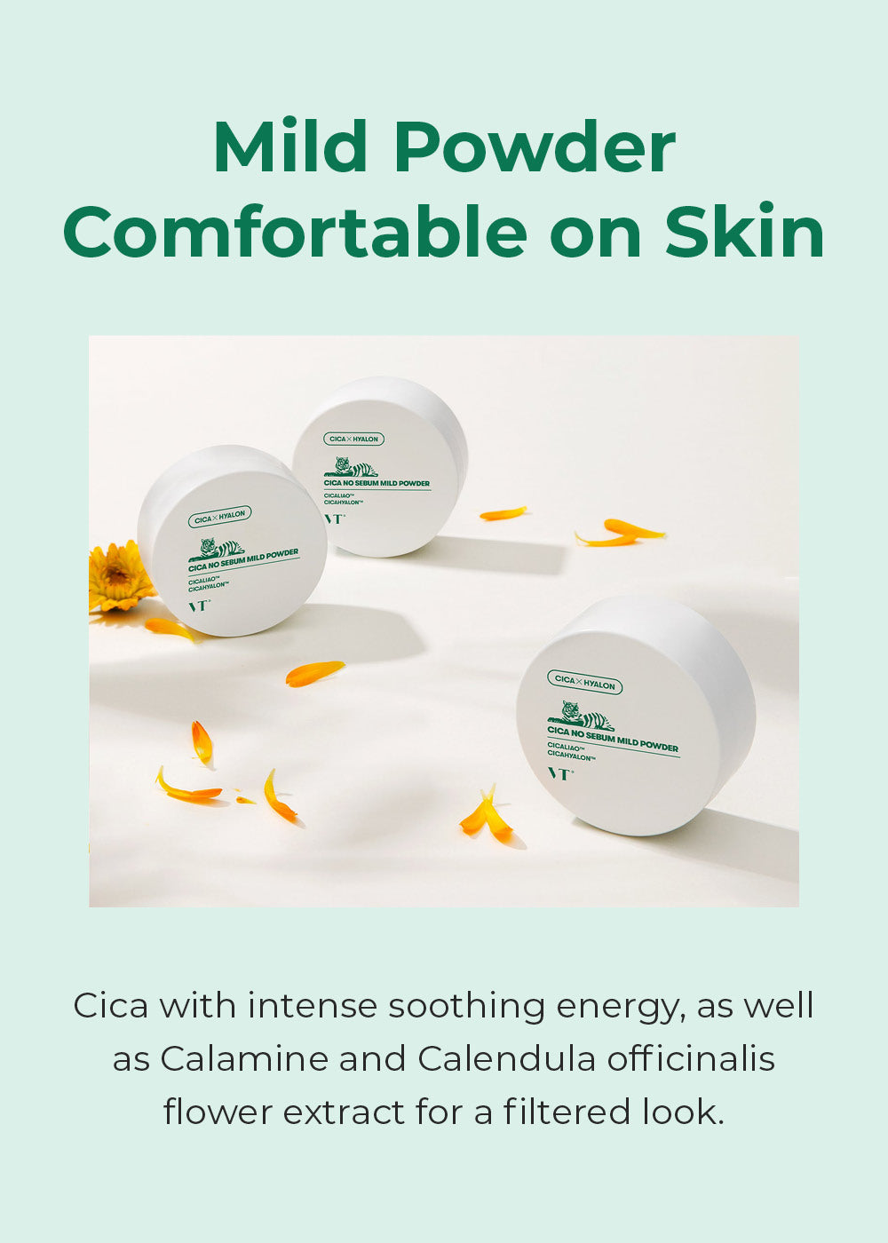 VT Cica No-Sebum Mild Powder 5g