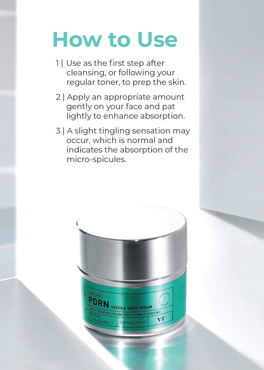 VT PDRN Reedle Shot Cream 50ml