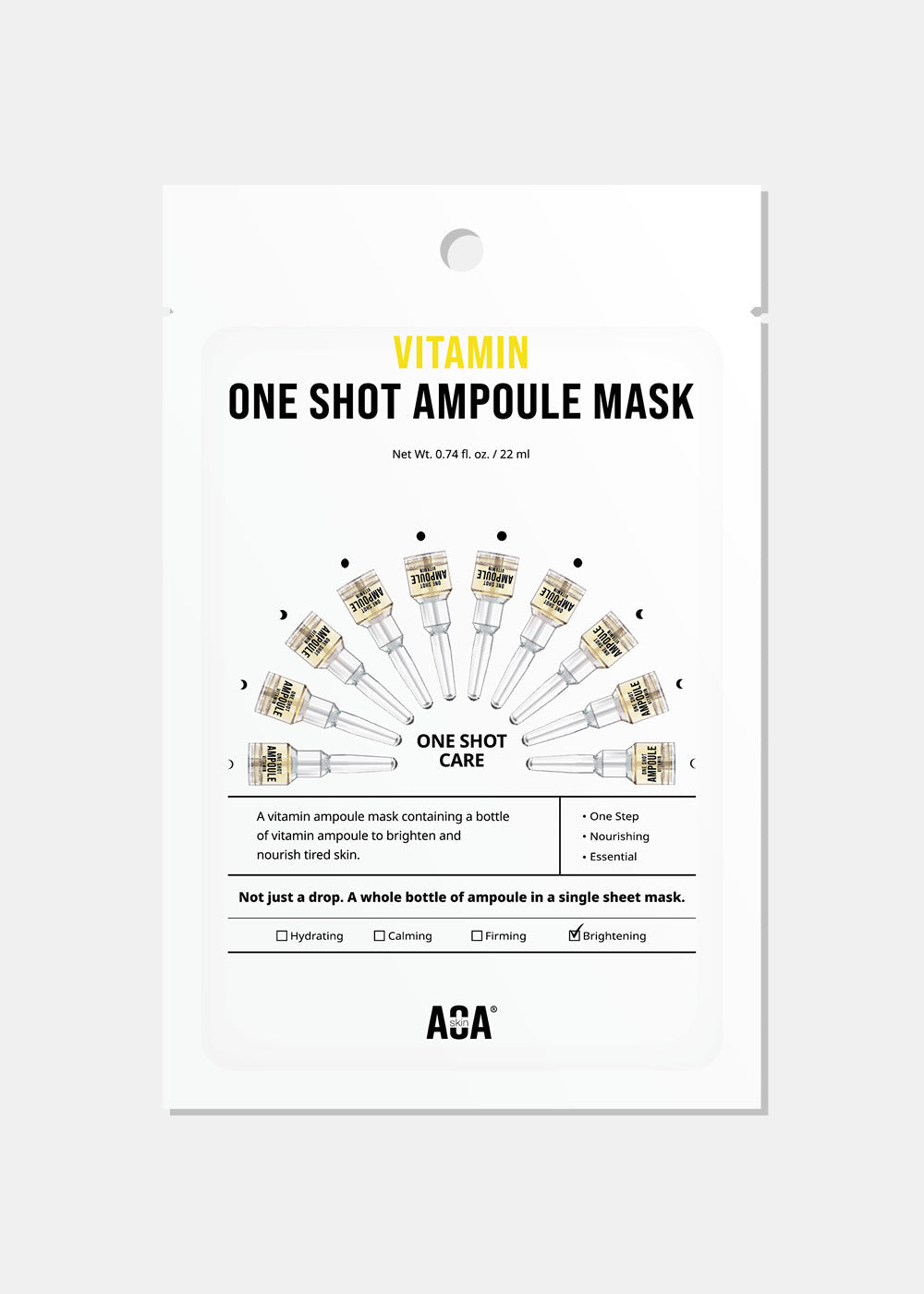 AOA Skin Vitamin One Shot Ampoule Mask