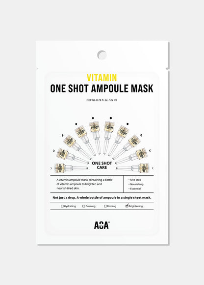 AOA Skin Vitamin One Shot Ampoule Mask