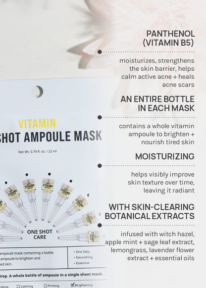 AOA Skin Vitamin One Shot Ampoule Mask