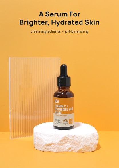 AOA Skin Vitamin C + Hyaluronic Acid Serum