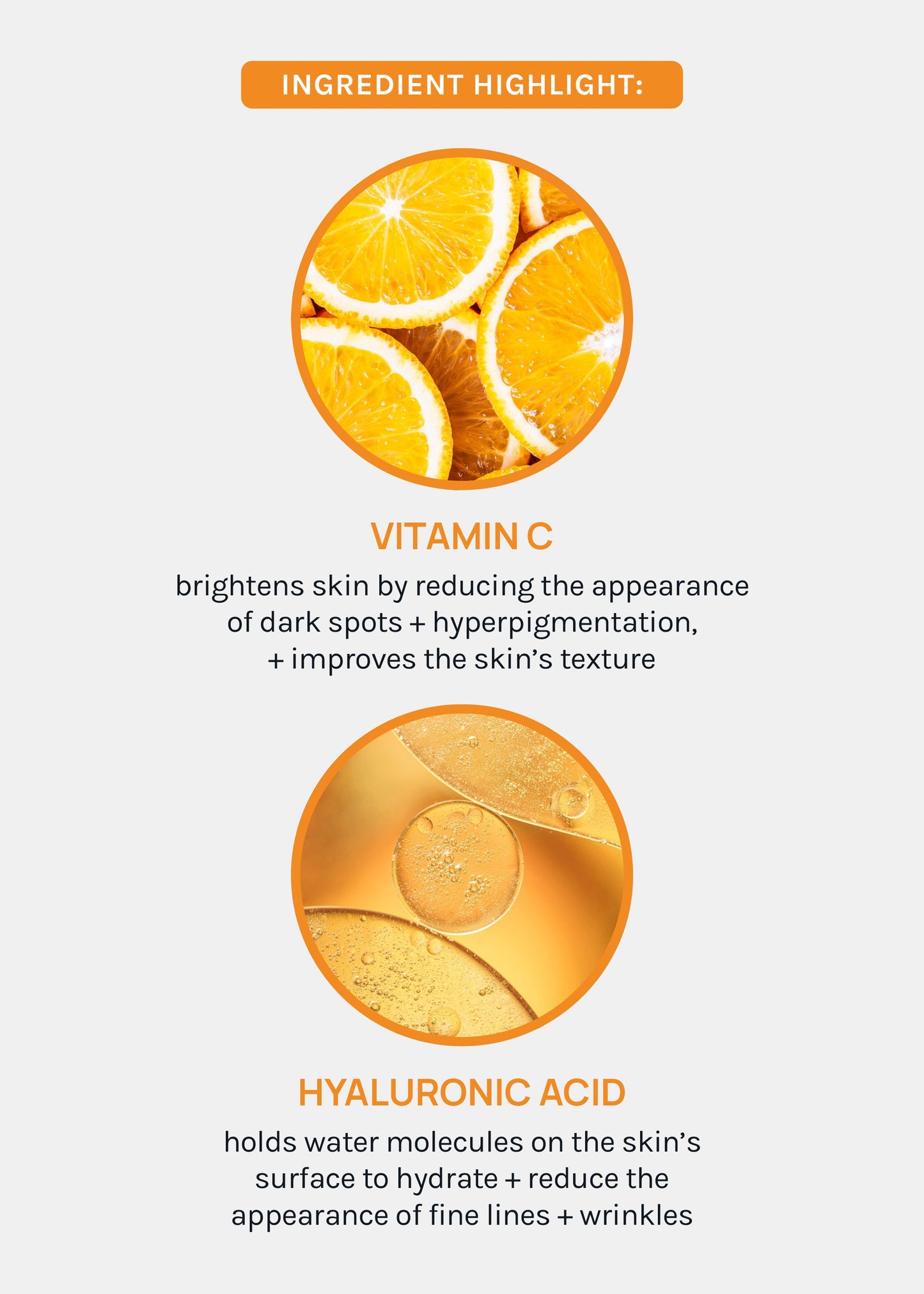 AOA Skin Vitamin C + Hyaluronic Acid Serum