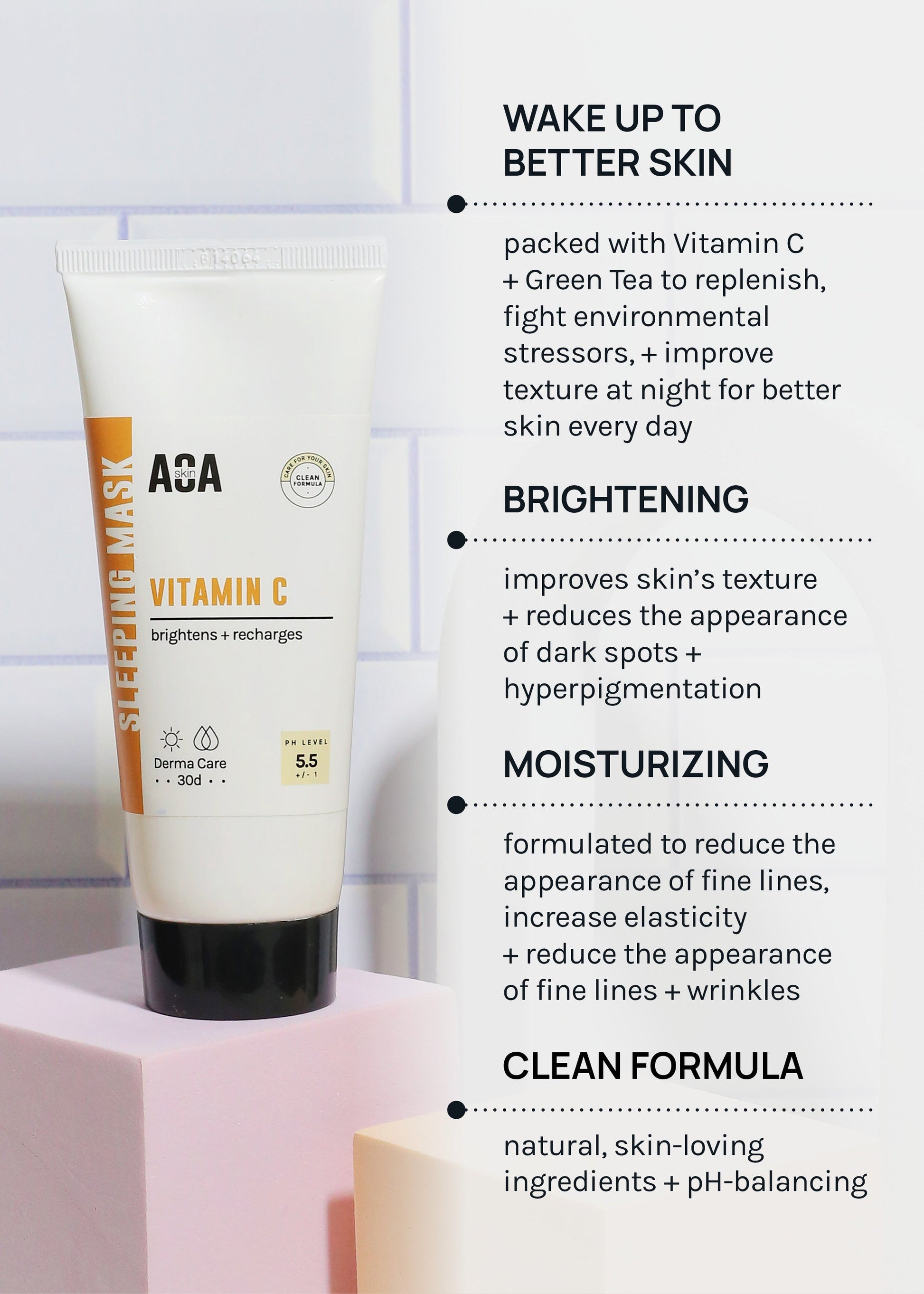 AOA Skin Vitamin C Sleeping Face Mask