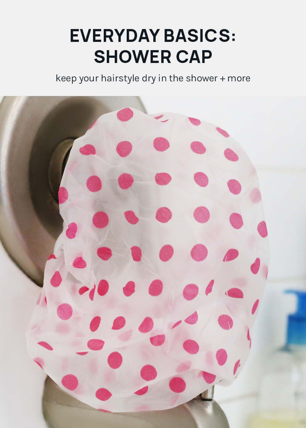 AOA Waterproof + Lightweight Shower Caps