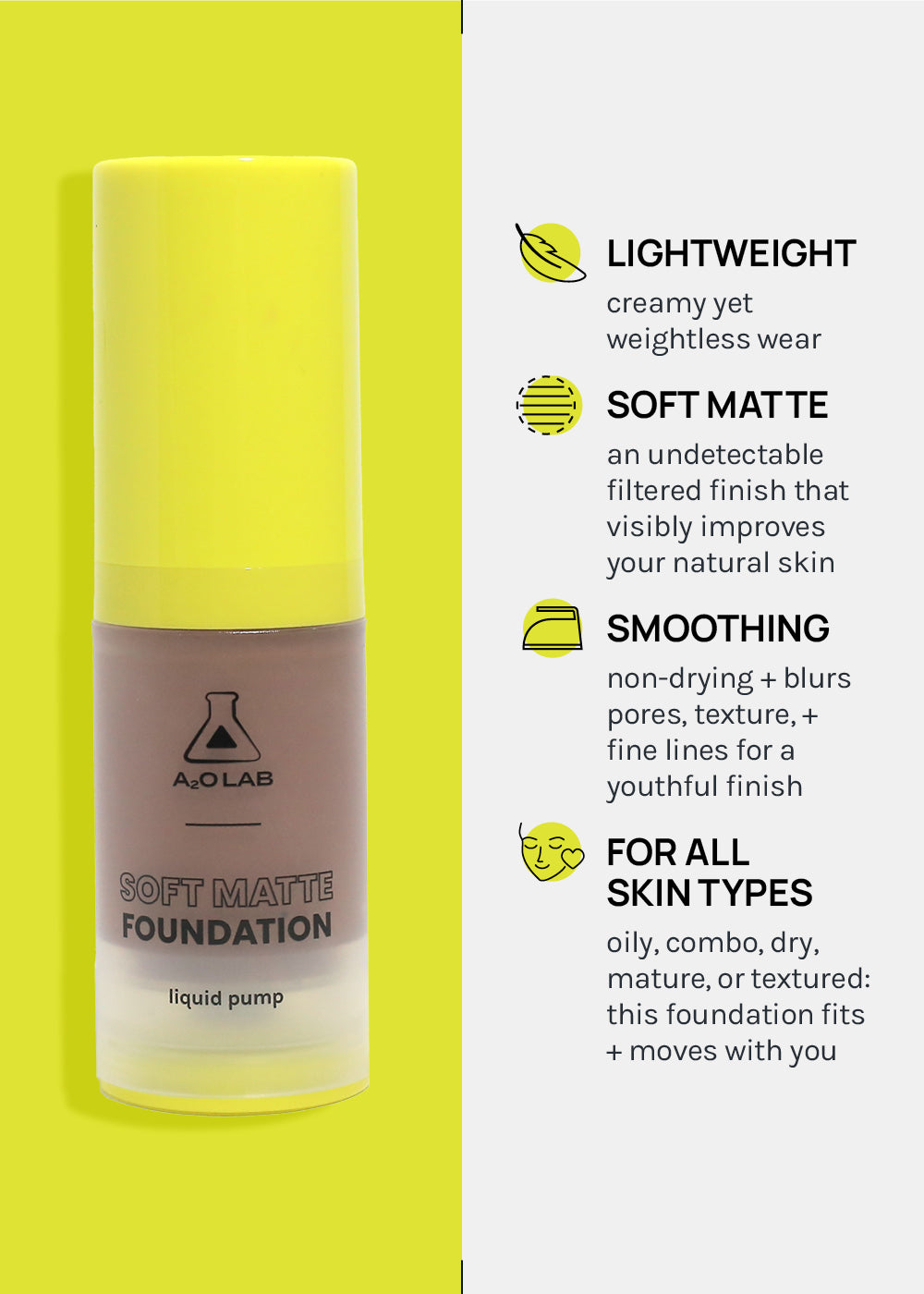 a2o Lab Soft Matte Foundation