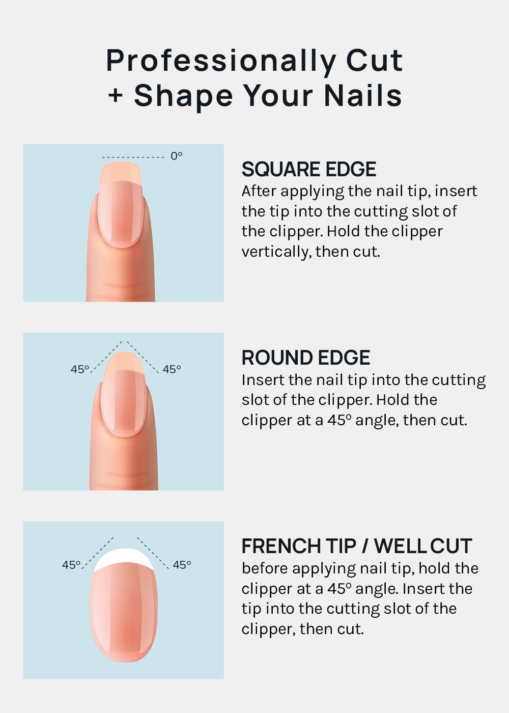 AOA Acrylic Tip Nail Clipper