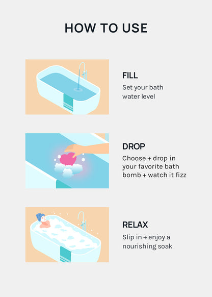 AOA Bath Bomb - Mermaid Tail