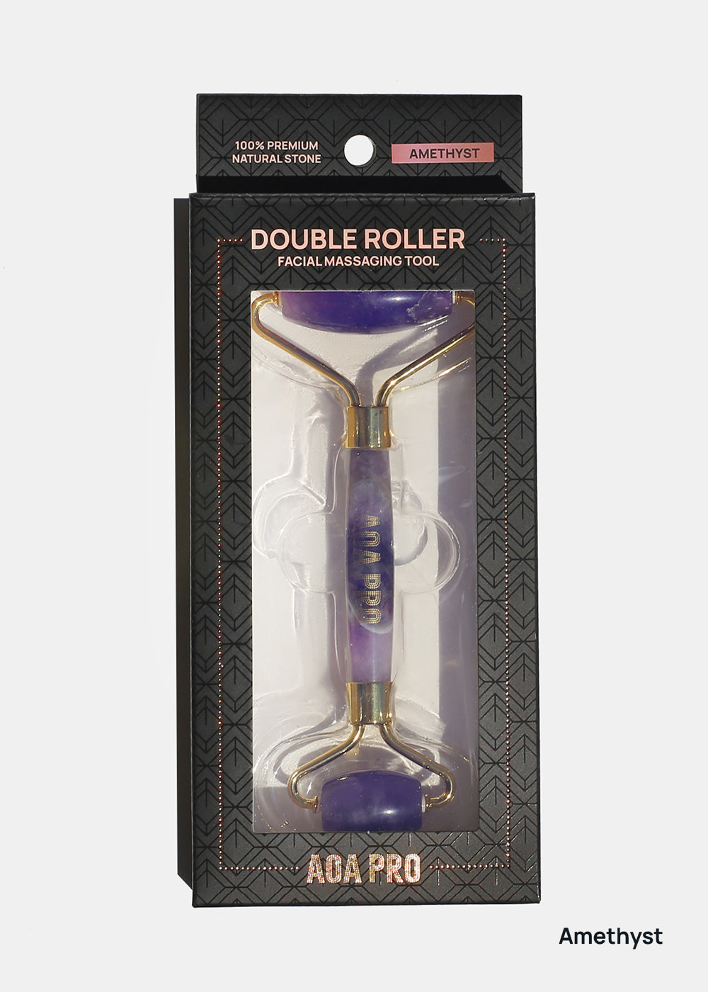Double Roller Facial Massaging Tool