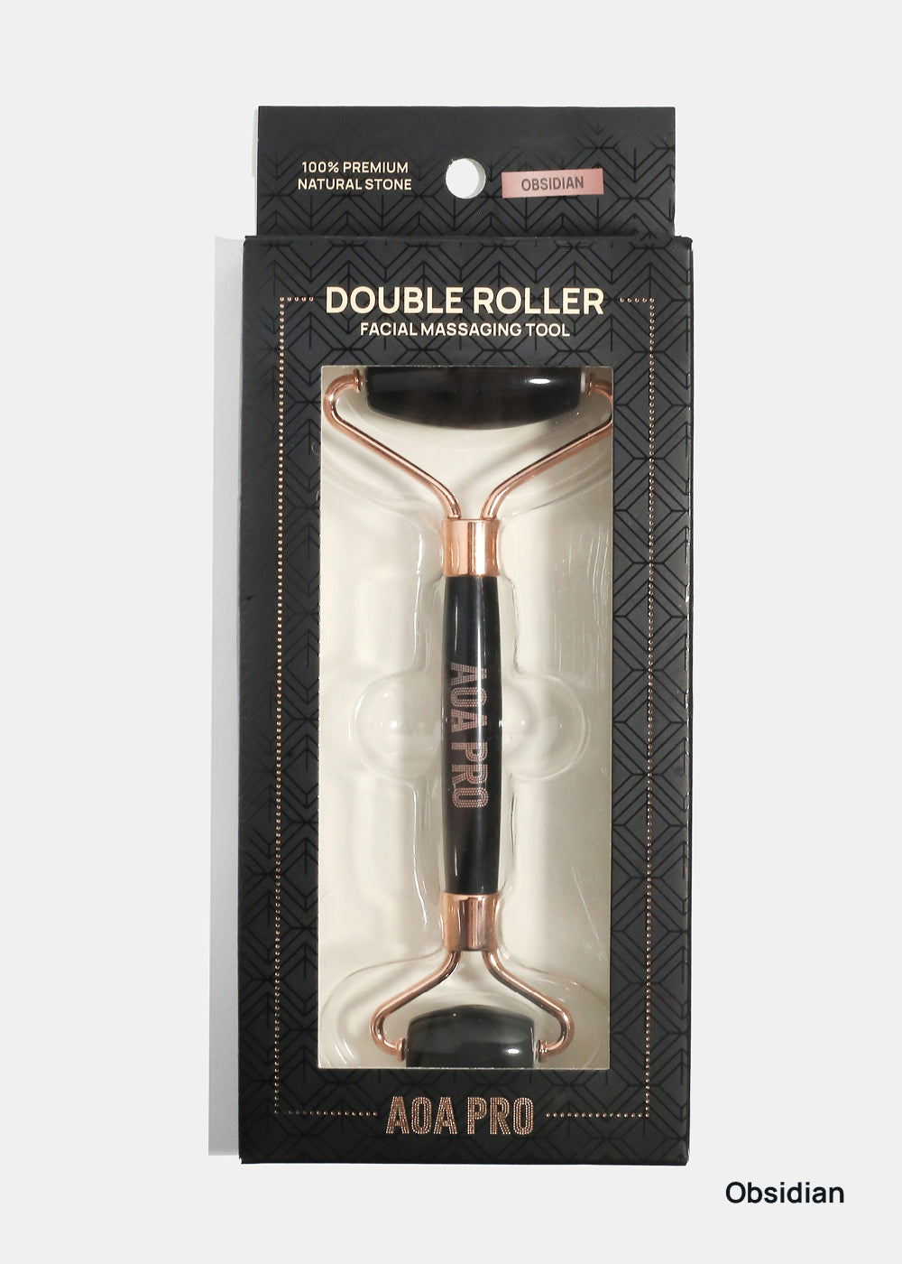 Double Roller Facial Massaging Tool
