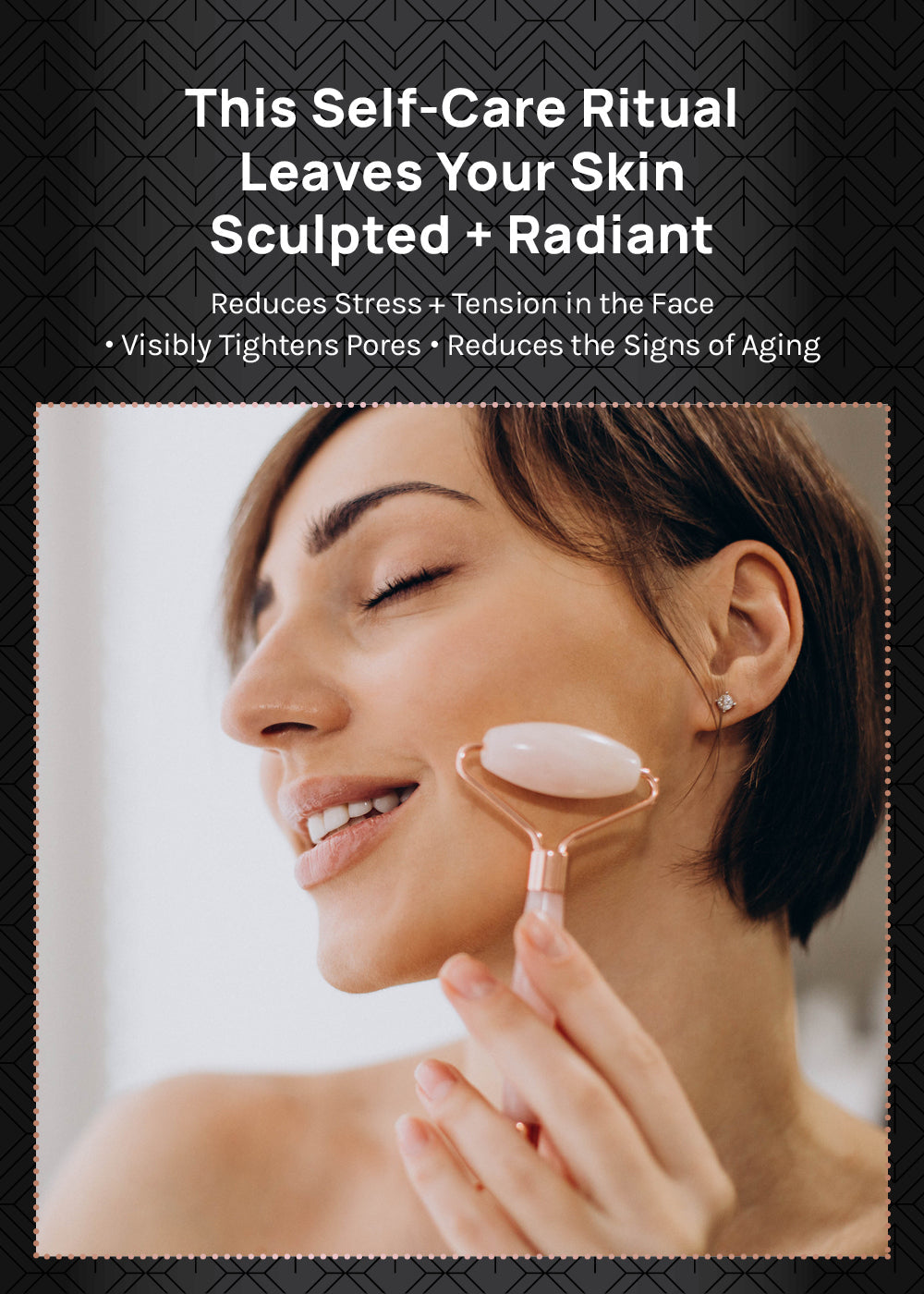 Double Roller Facial Massaging Tool