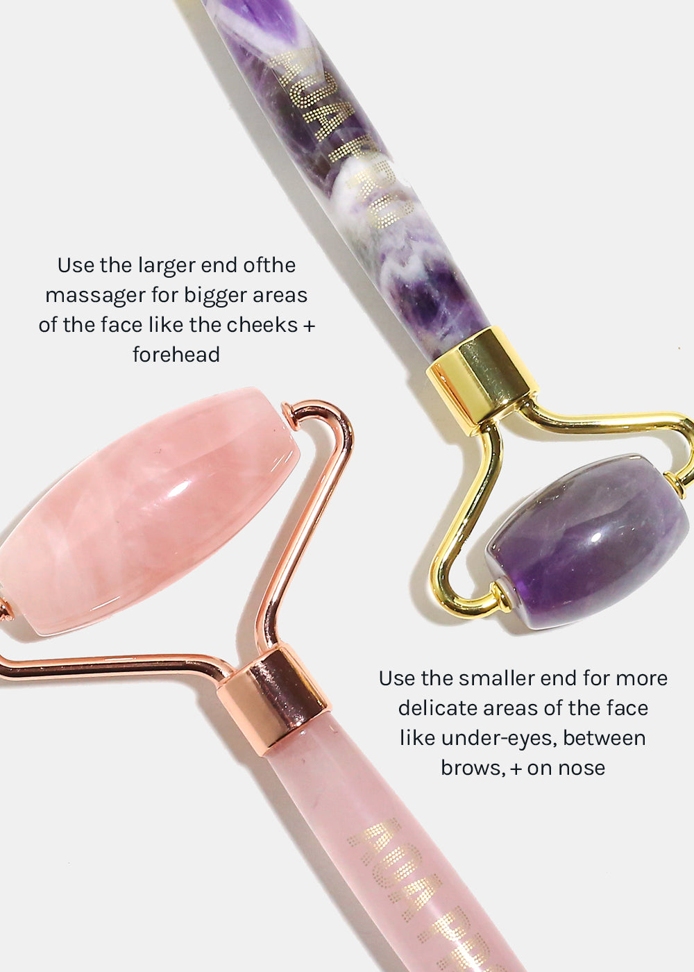 Double Roller Facial Massaging Tool