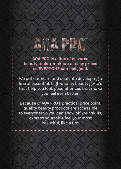 AOA Pro Magnetic Eyeshadow Palette - Smiley Large