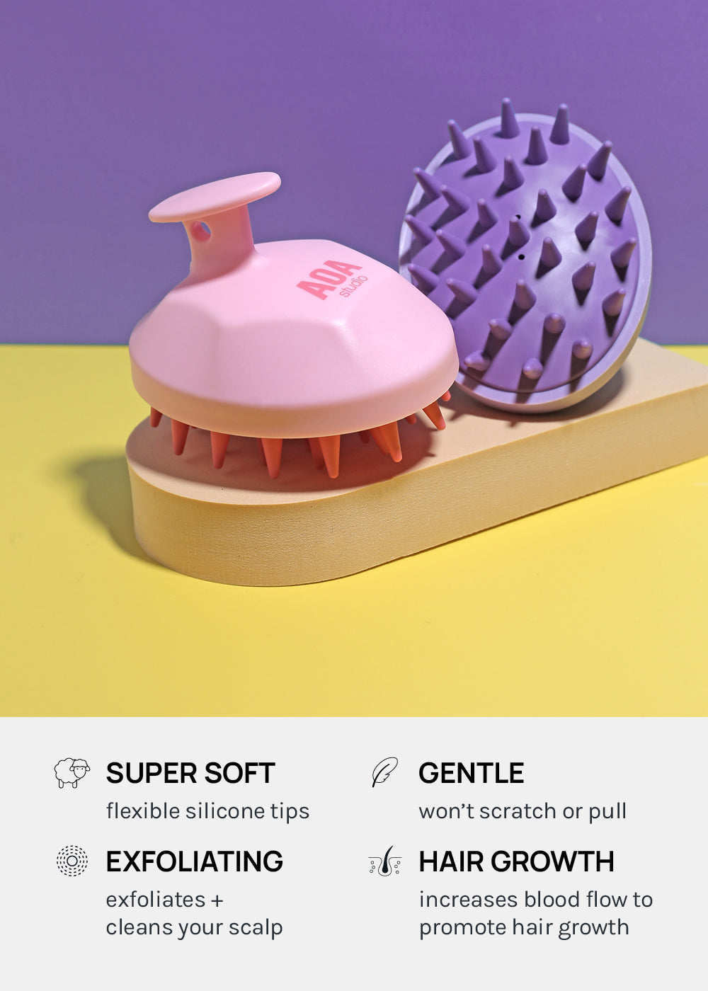 A+ Shampoo Scalp Massager