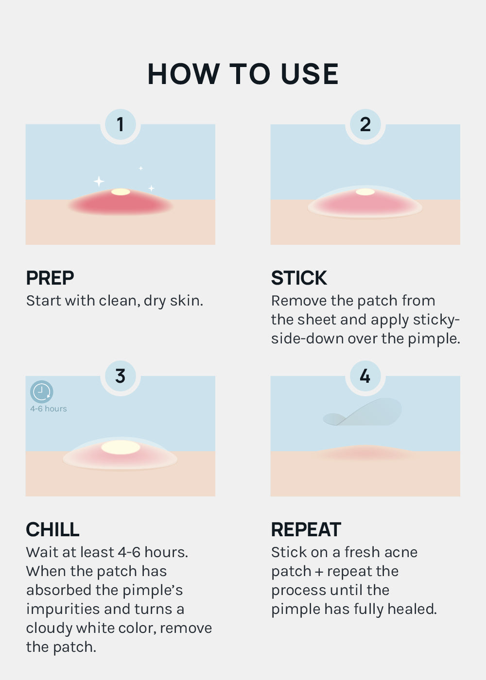 AOA Skin Invisible Acne Patches - 6 Sheets