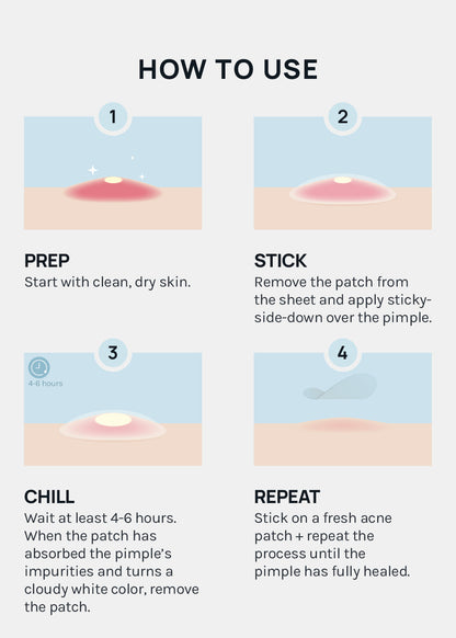 AOA Skin Invisible Acne Patches - 6 Sheets