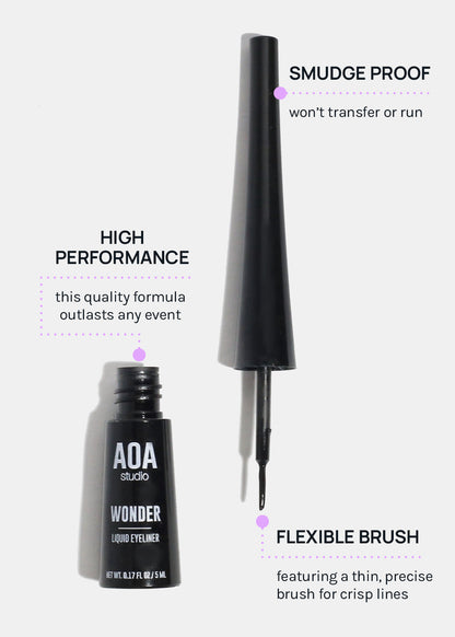 AOA Wonder Liquid Liner - Black
